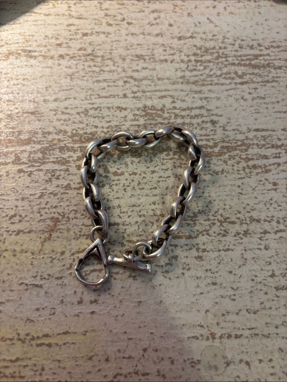 Silver Chain Link Bracelet